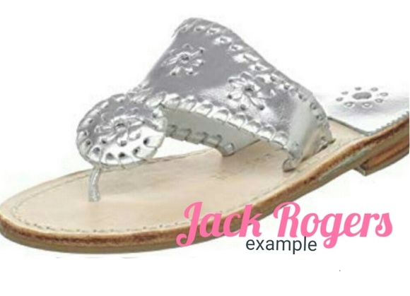 Jack Rogers Shoes - 🌴☀️Jack Rogers Silver Sandals